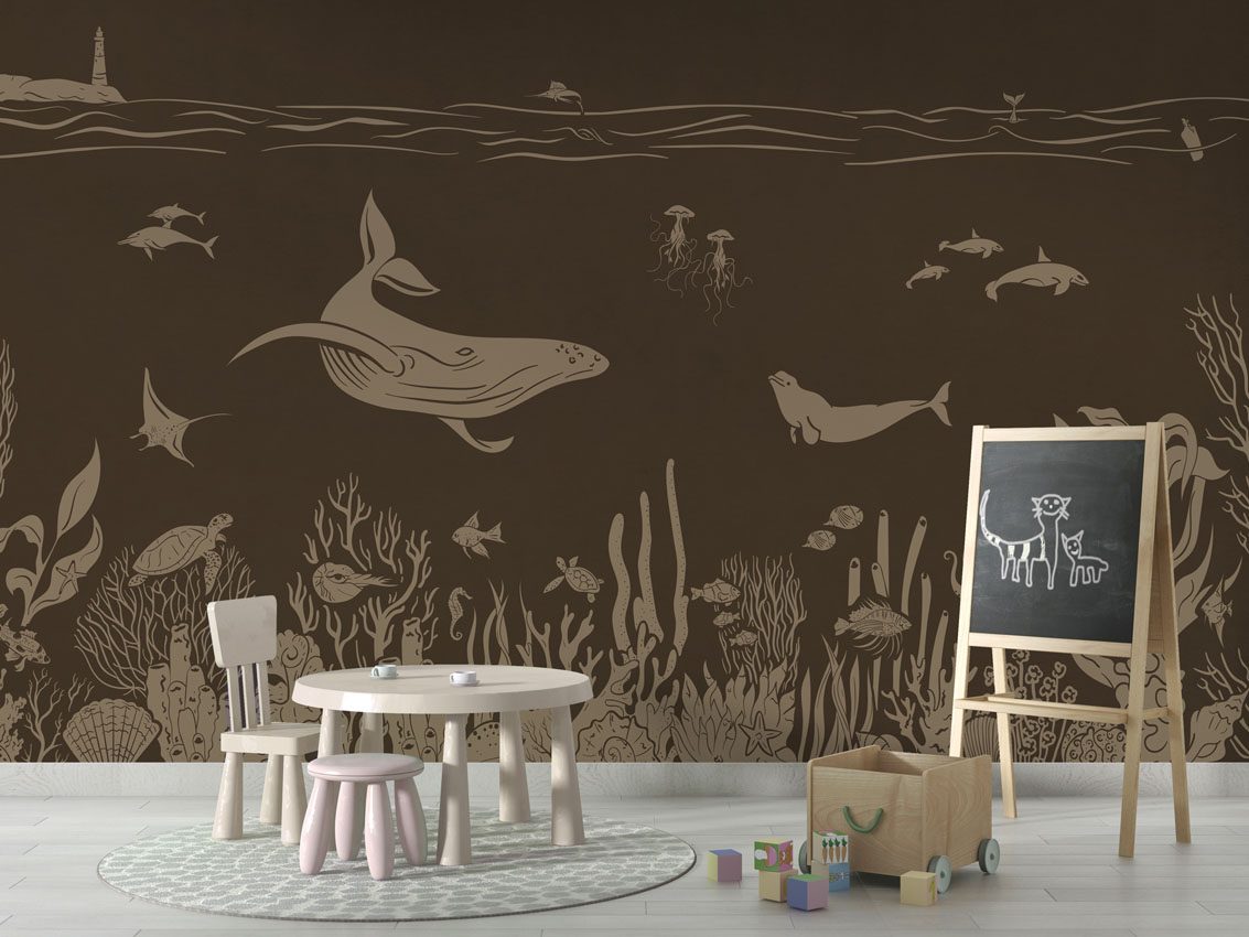 Monochrome Sea - Brown Vintage, Kikki Belle 5