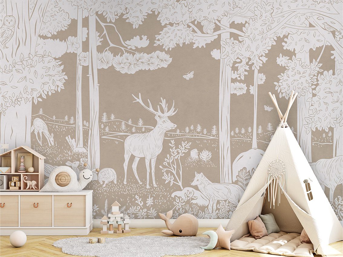 Monochrome Forest - Brown, Kikki Belle 5