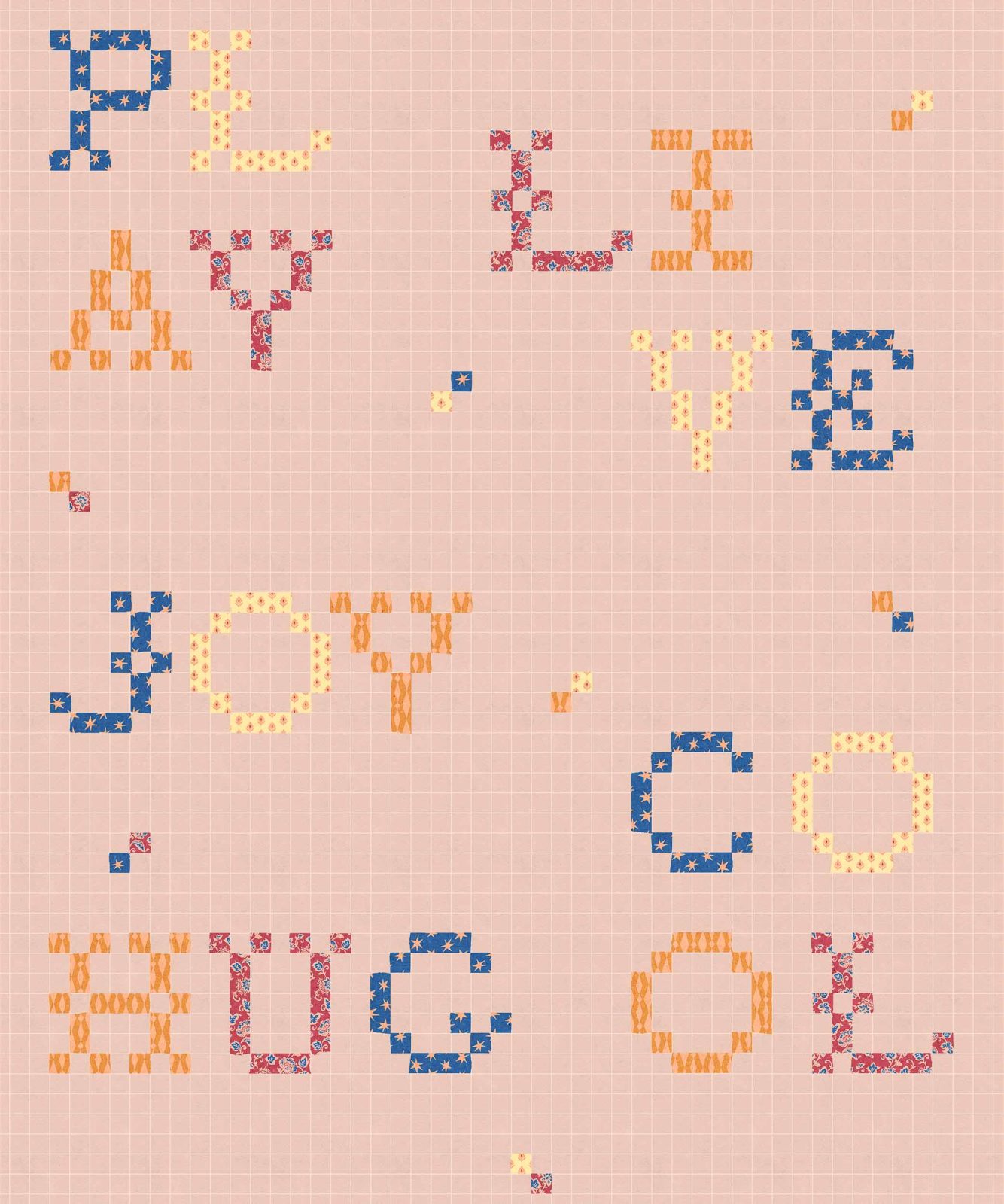 Wordplay, Peach, Coordonne, 5mp / rola
