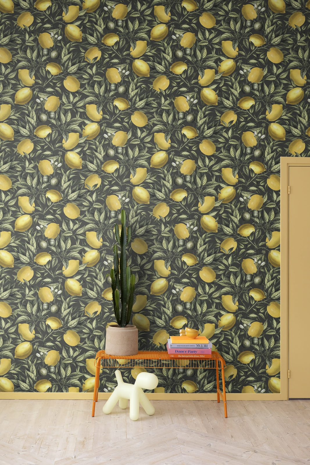 Lemon Tree, Dark Green, Rebel Walls 2