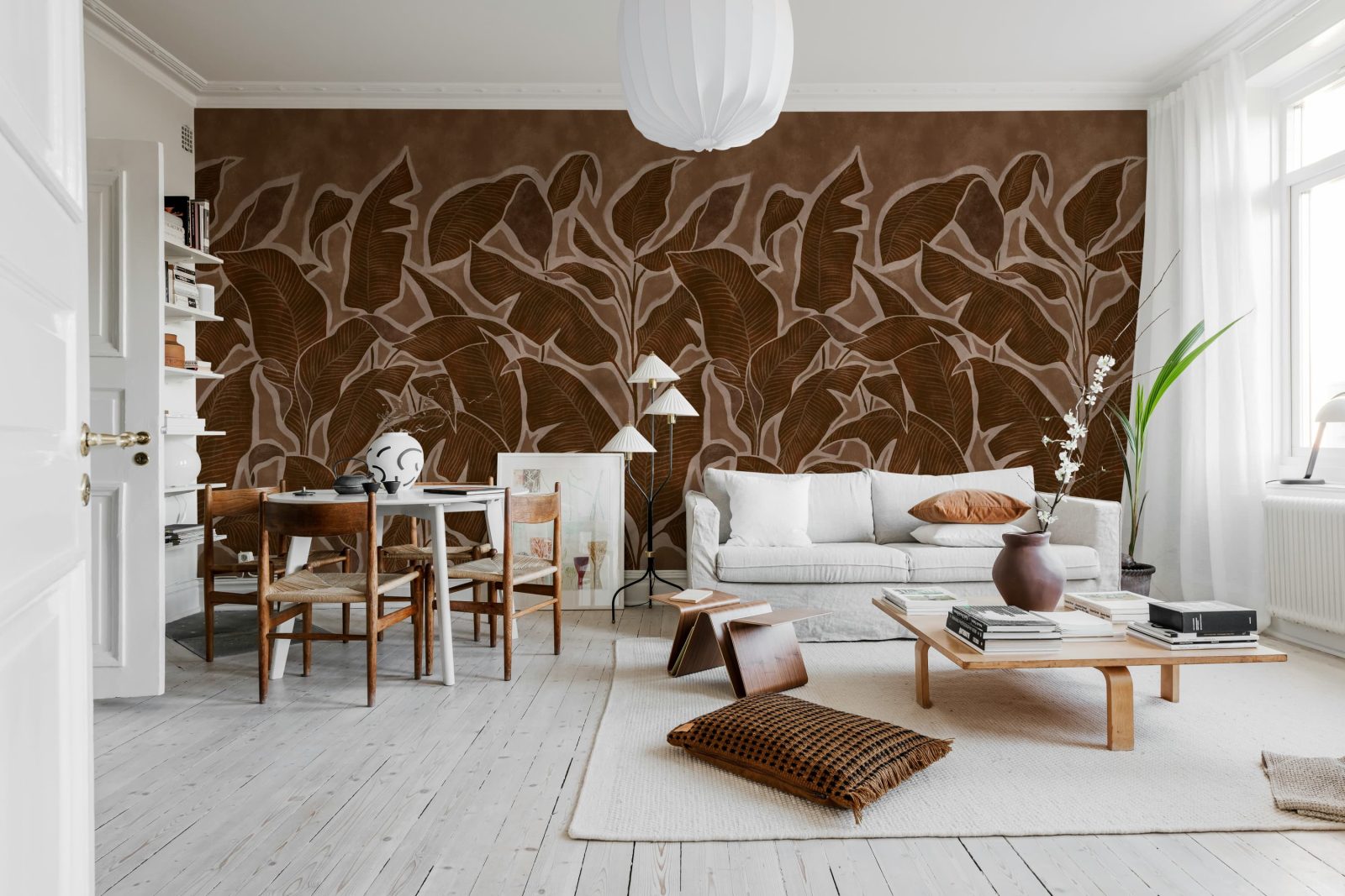 Tropical Breeze, Burgundy, Rebel Walls 2