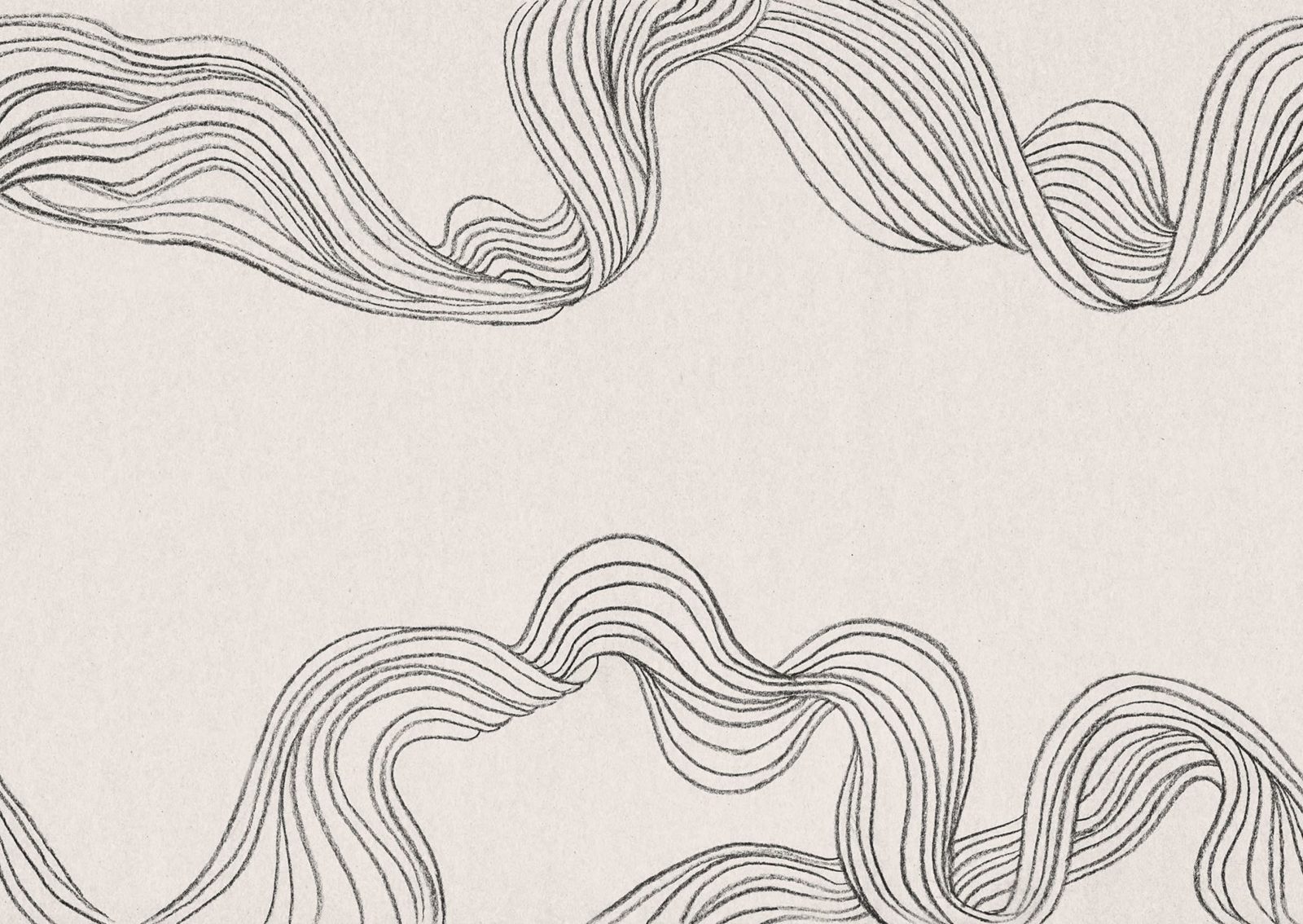 Stripes by Hand, Graphite, Rebel Walls