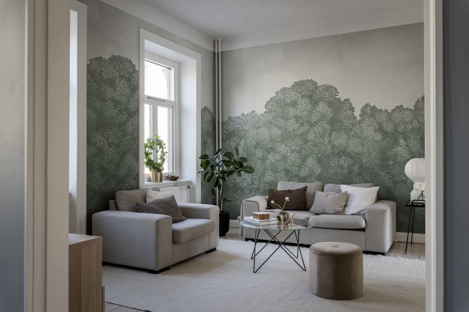 Belle Buisson, Turquoise Vintage, Rebel Walls 2