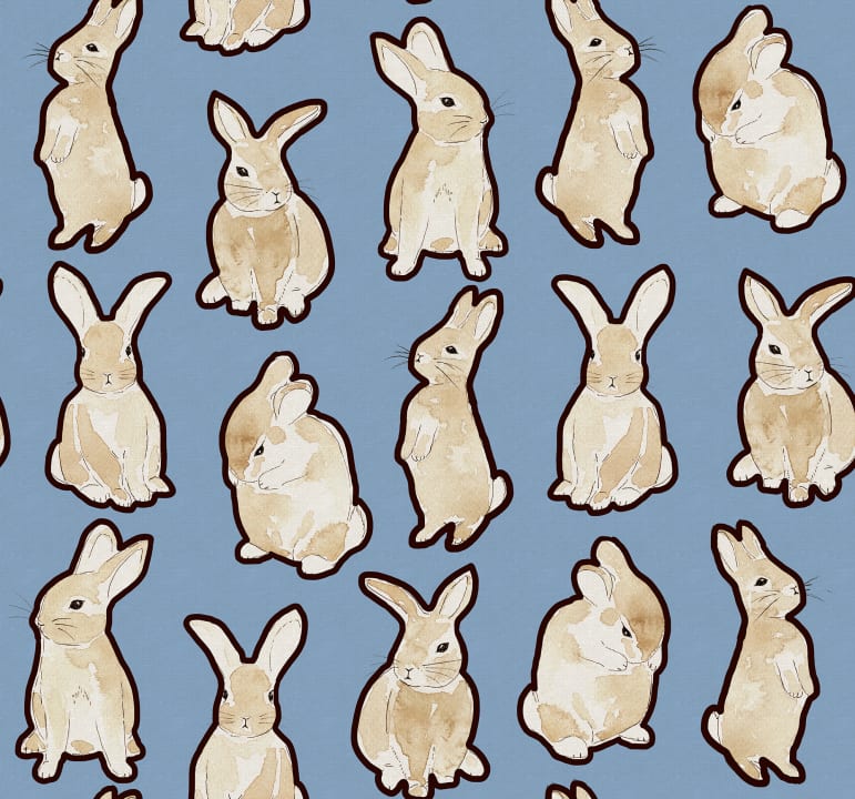 Year of the Bunny, Blue, Rebel Walls