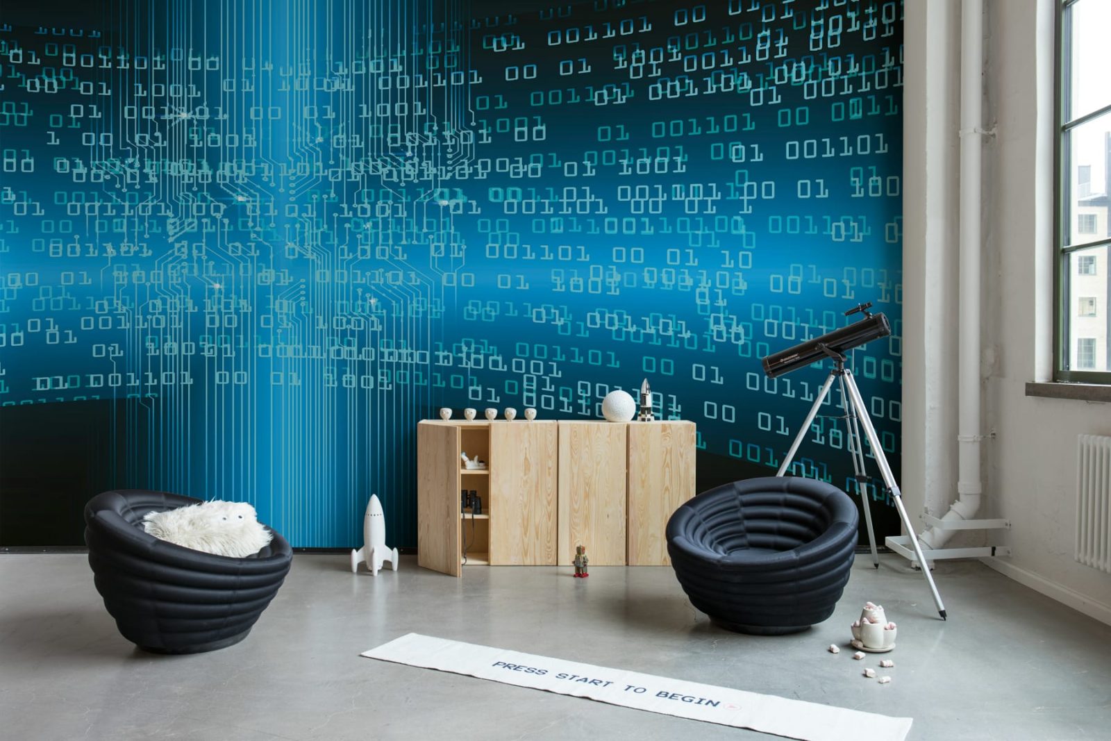 Code, Blue, Rebel Walls 2