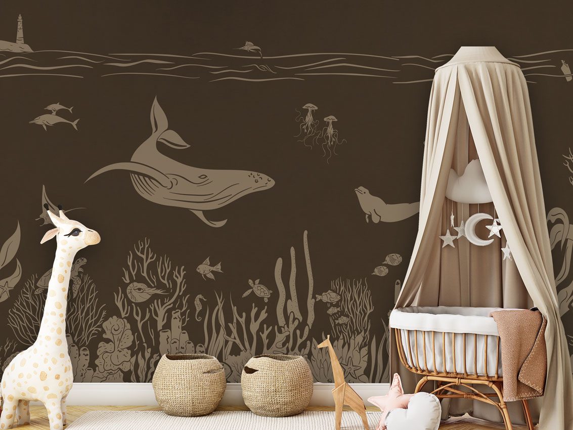 Monochrome Sea - Brown Vintage, Kikki Belle 2