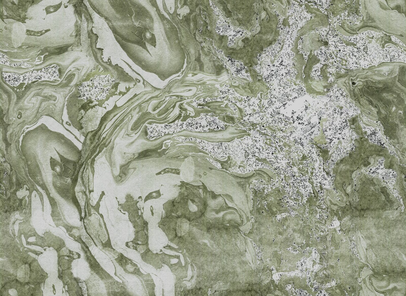 Marble Flow, Green, Rebel Walls