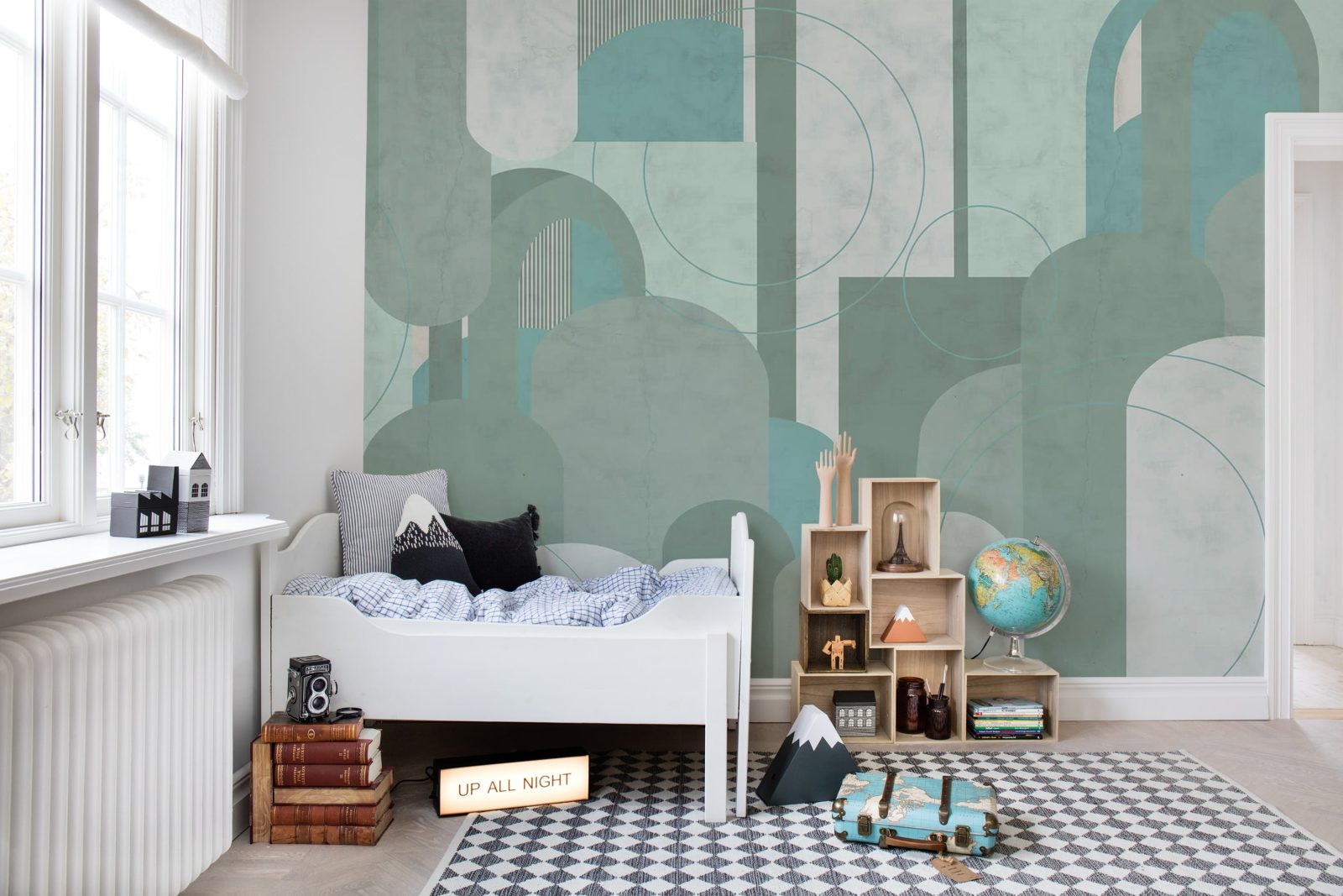 Lovely Arches, Green, Rebel Walls 2