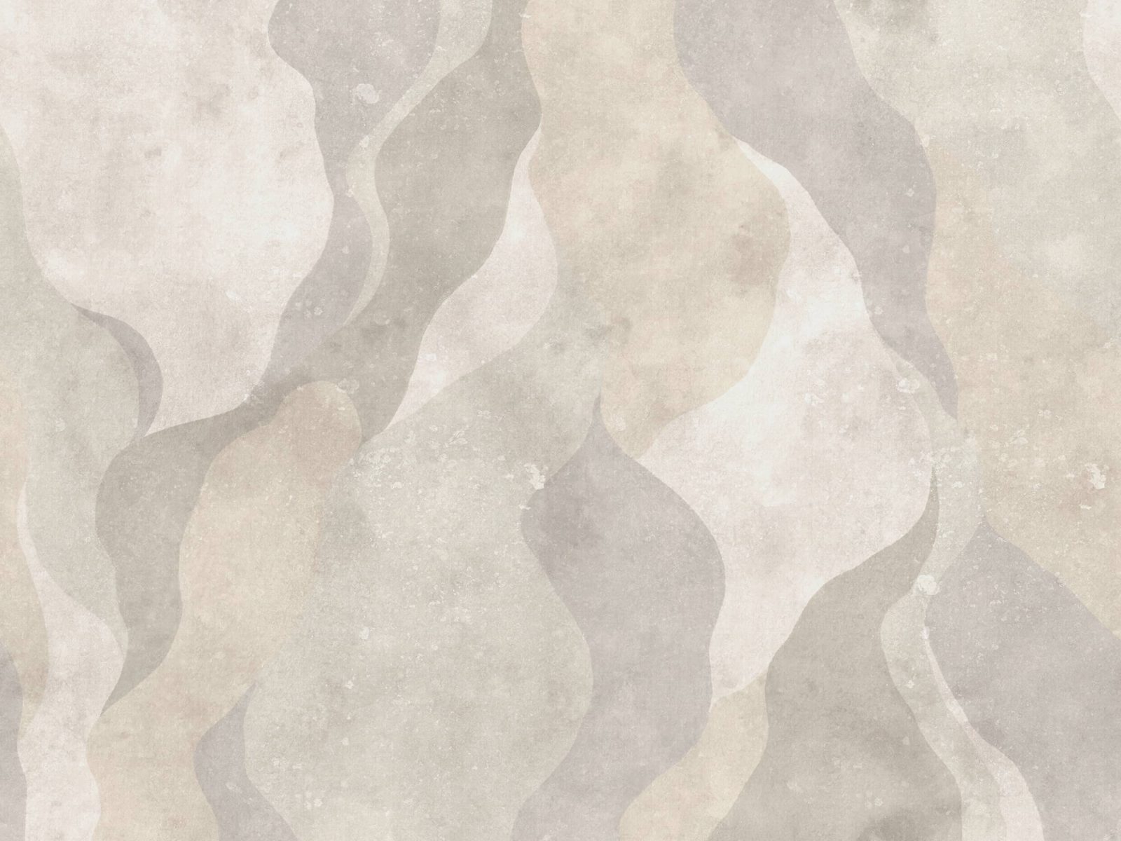 Flowing Forms, Beige, Rebel Walls