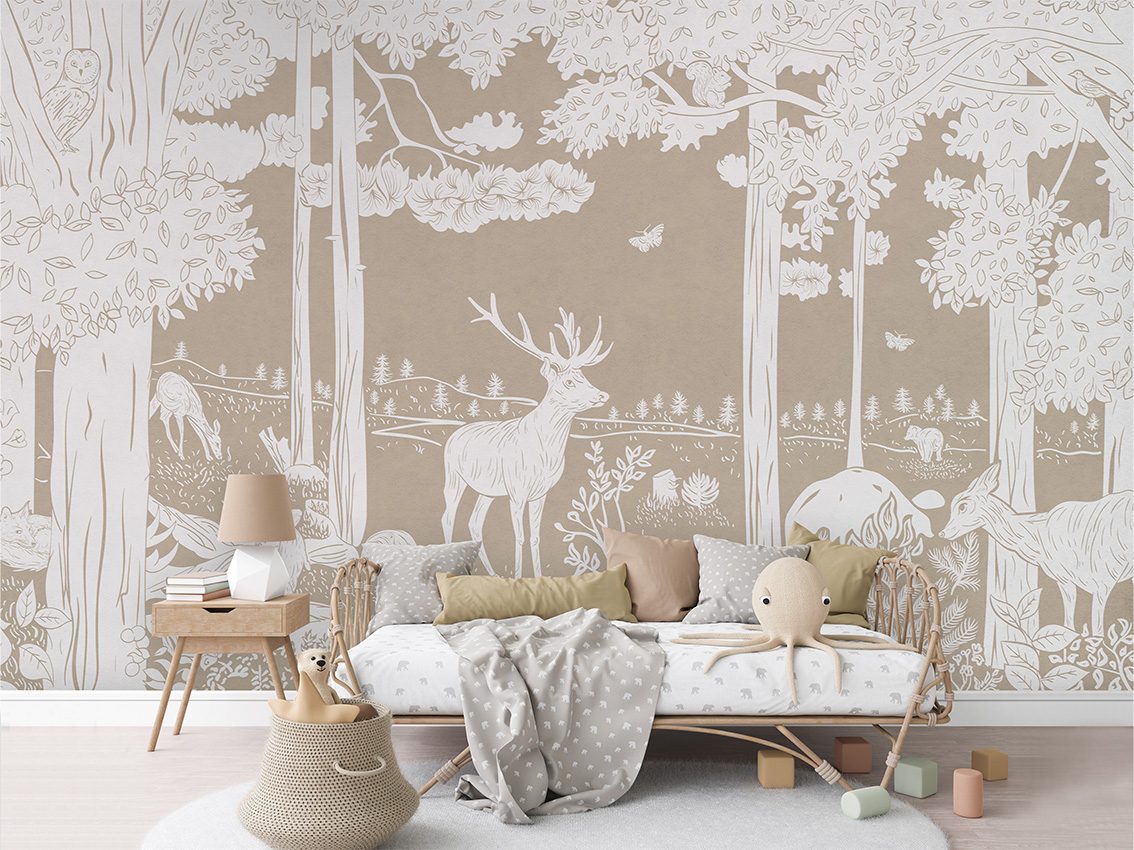 Monochrome Forest - Brown, Kikki Belle 4