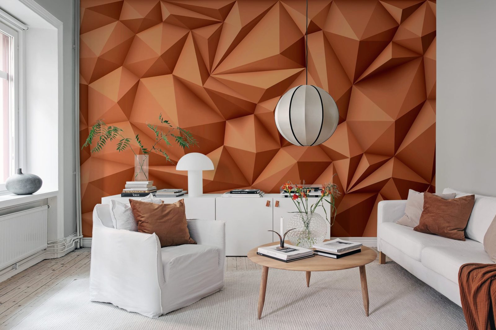 Acoustic Panel, Orange, Rebel Walls 2