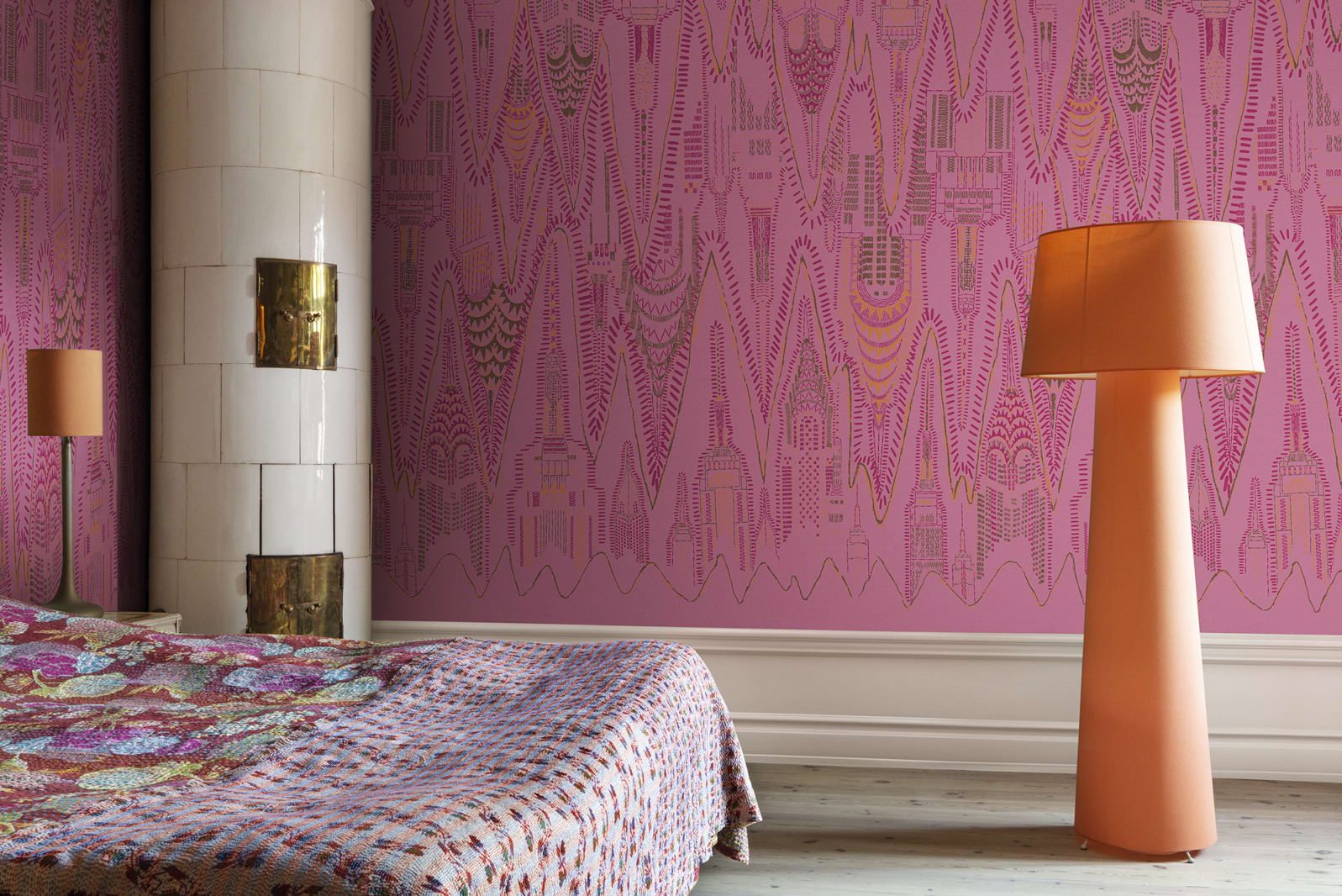 Manhattan, Hot Pink, Rebel Walls 2