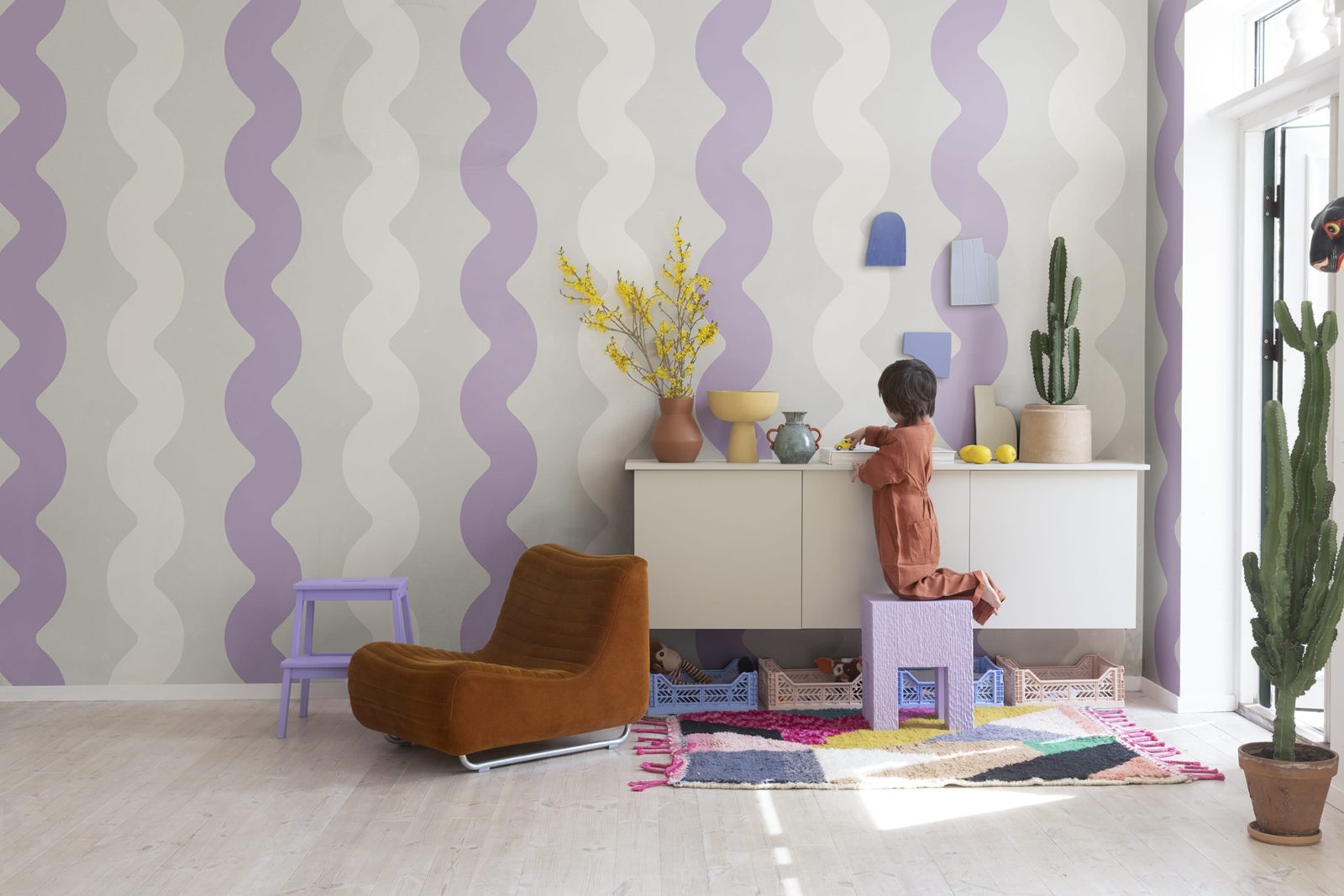 Wobbly, Lilac, Rebel Walls 2