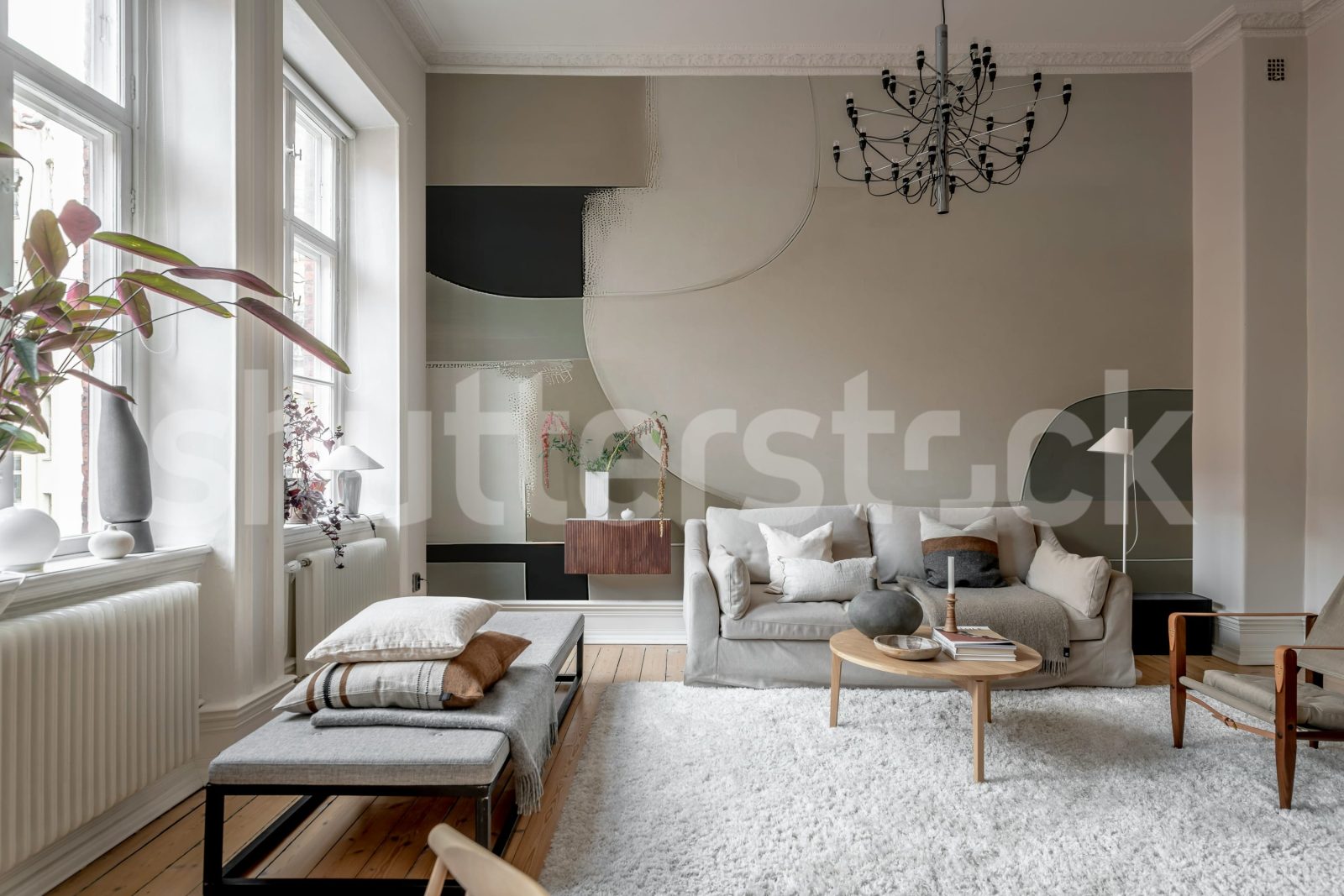 Abstract Shapes, Soft, Rebel Walls 2