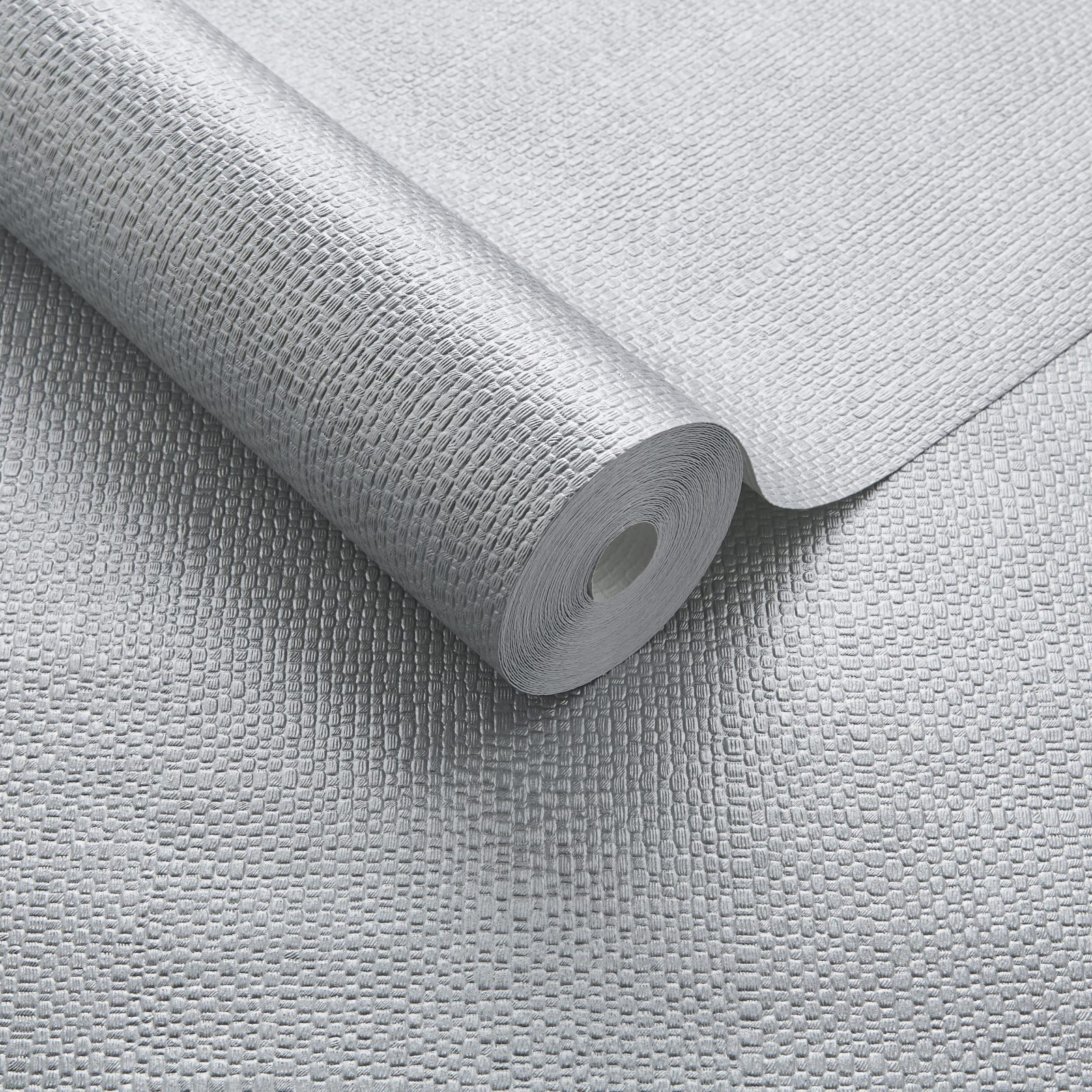 Serena, Silver Luxury Textured, 1838 Wallcoverings, 5.3mp / rola 3