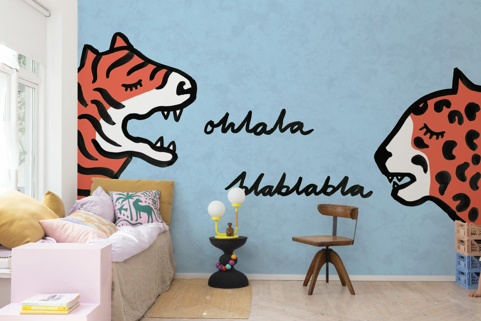 Cat Talk, Light Blue, Rebel Walls 2
