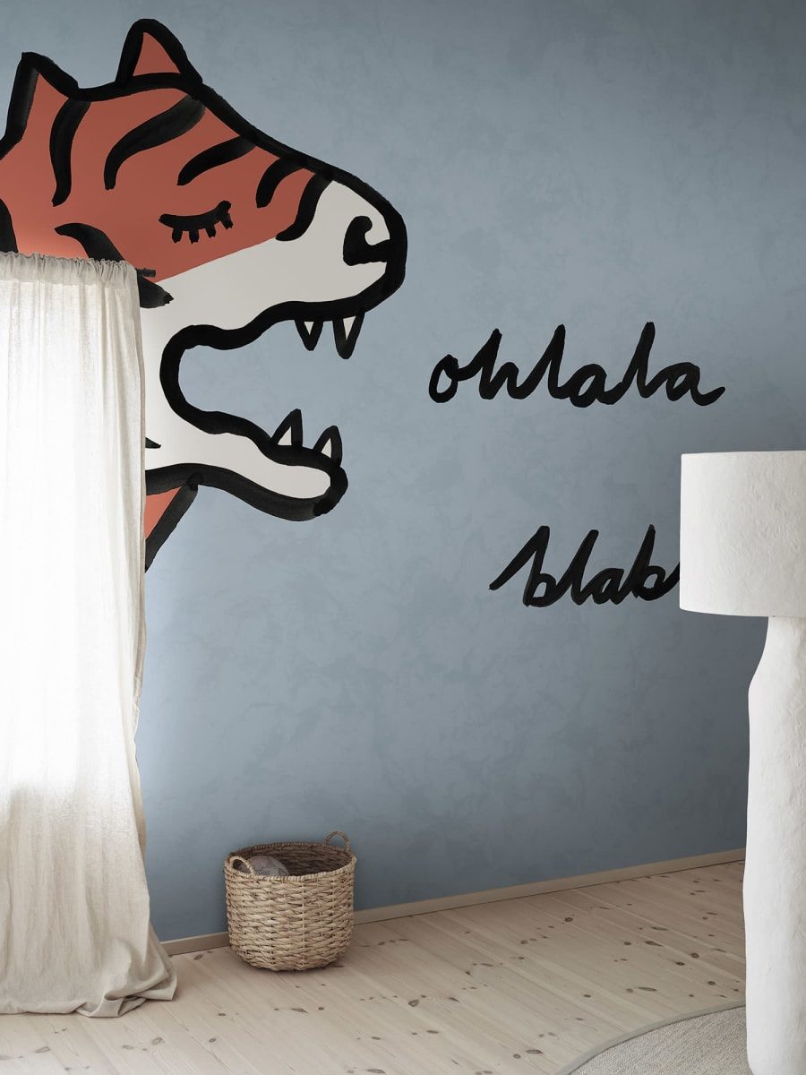 Cat Talk, Light Blue, Rebel Walls 3