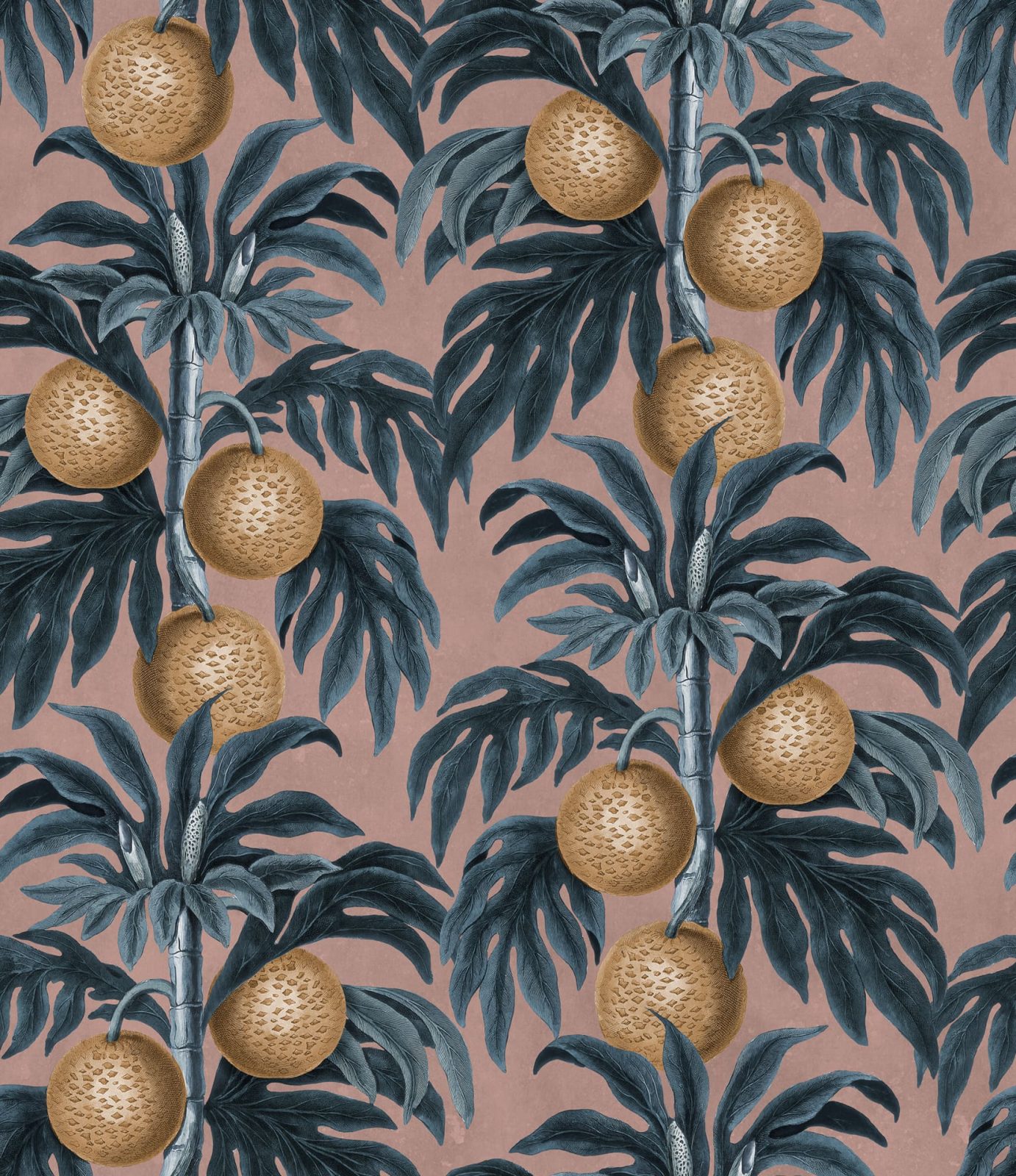 Lush Lemons, Pink, Rebel Walls