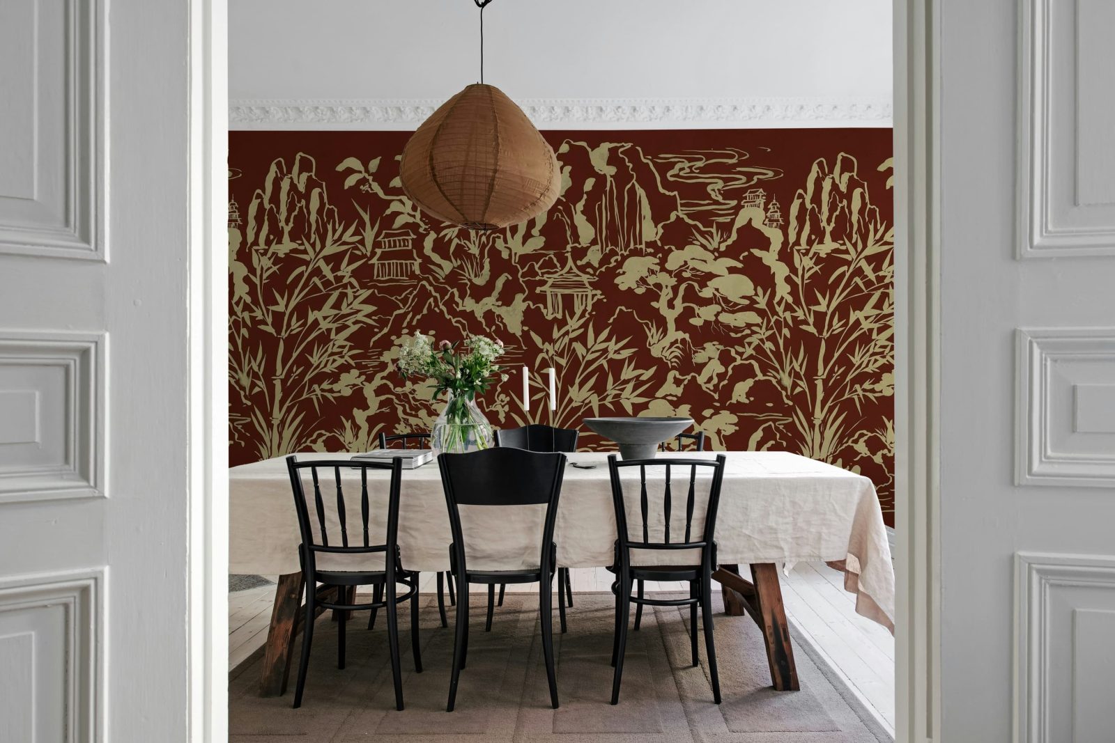 Ink Horizon, Burgundy, Rebel Walls 3