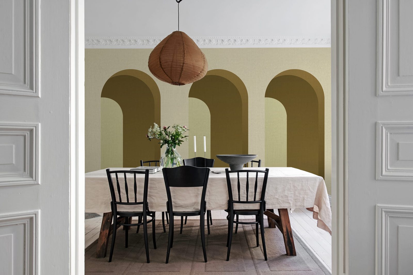 Arch, Saffron, Rebel Walls 3