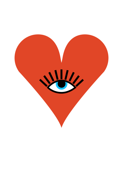 Queen of Hearts, Red, Rebel Walls