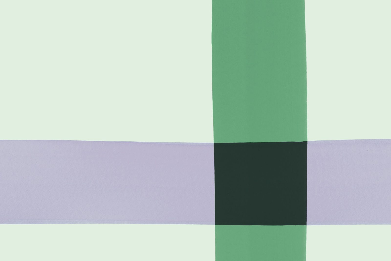 Outside The Box, Green & Lilac, Rebel Walls 3