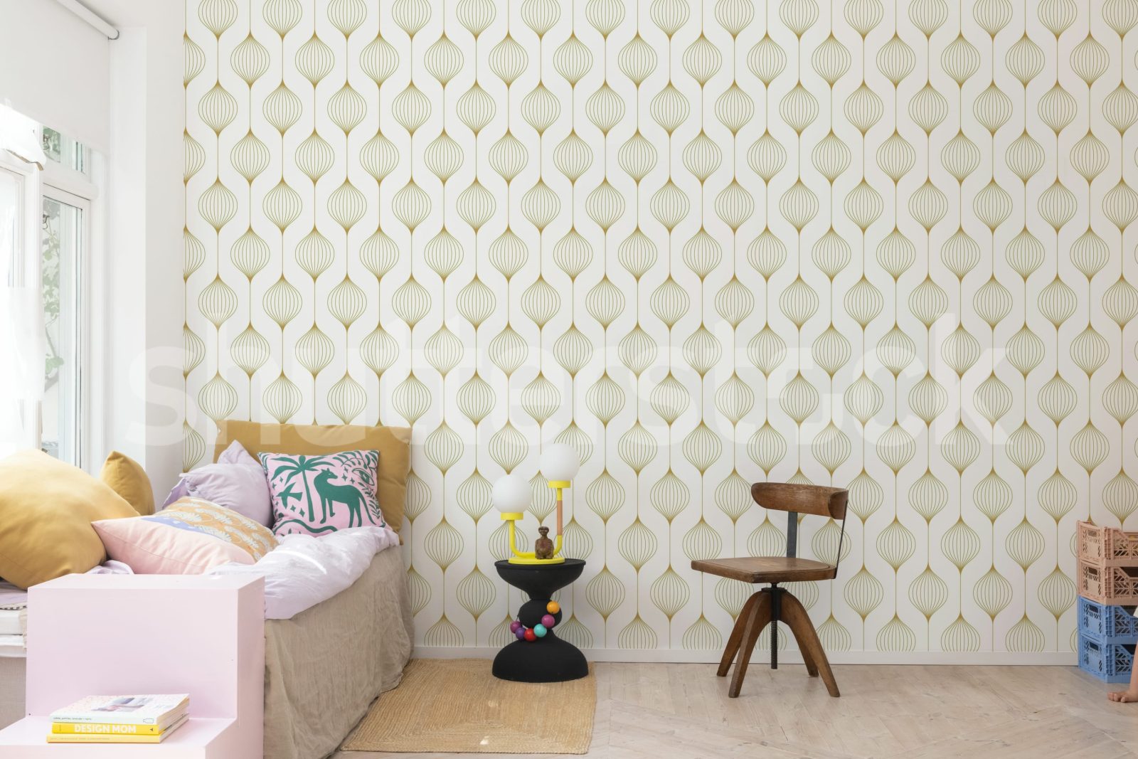 Retro Flow, Mustard, Rebel Walls 3