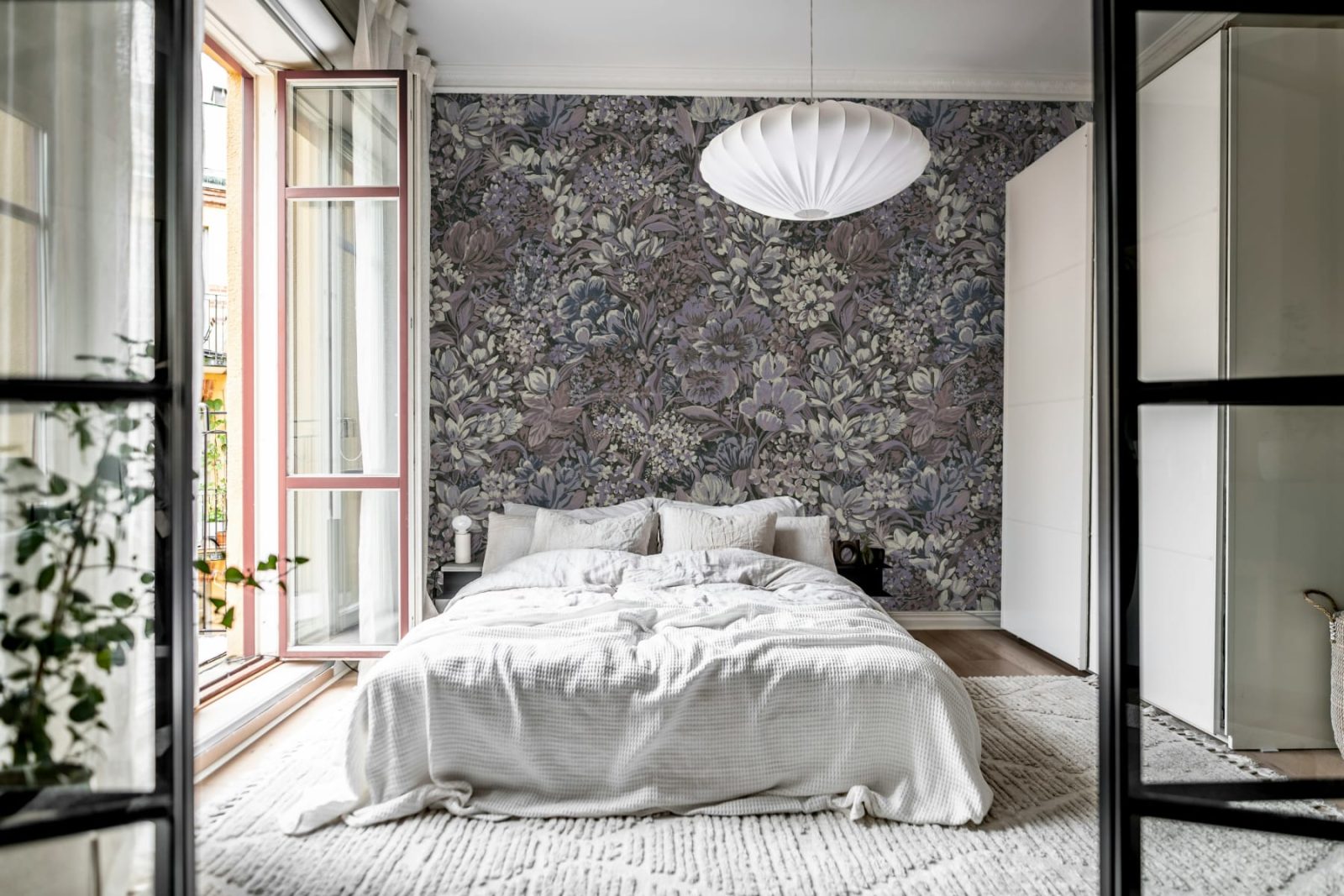 Floral Garden, Lilac, Rebel Walls 2