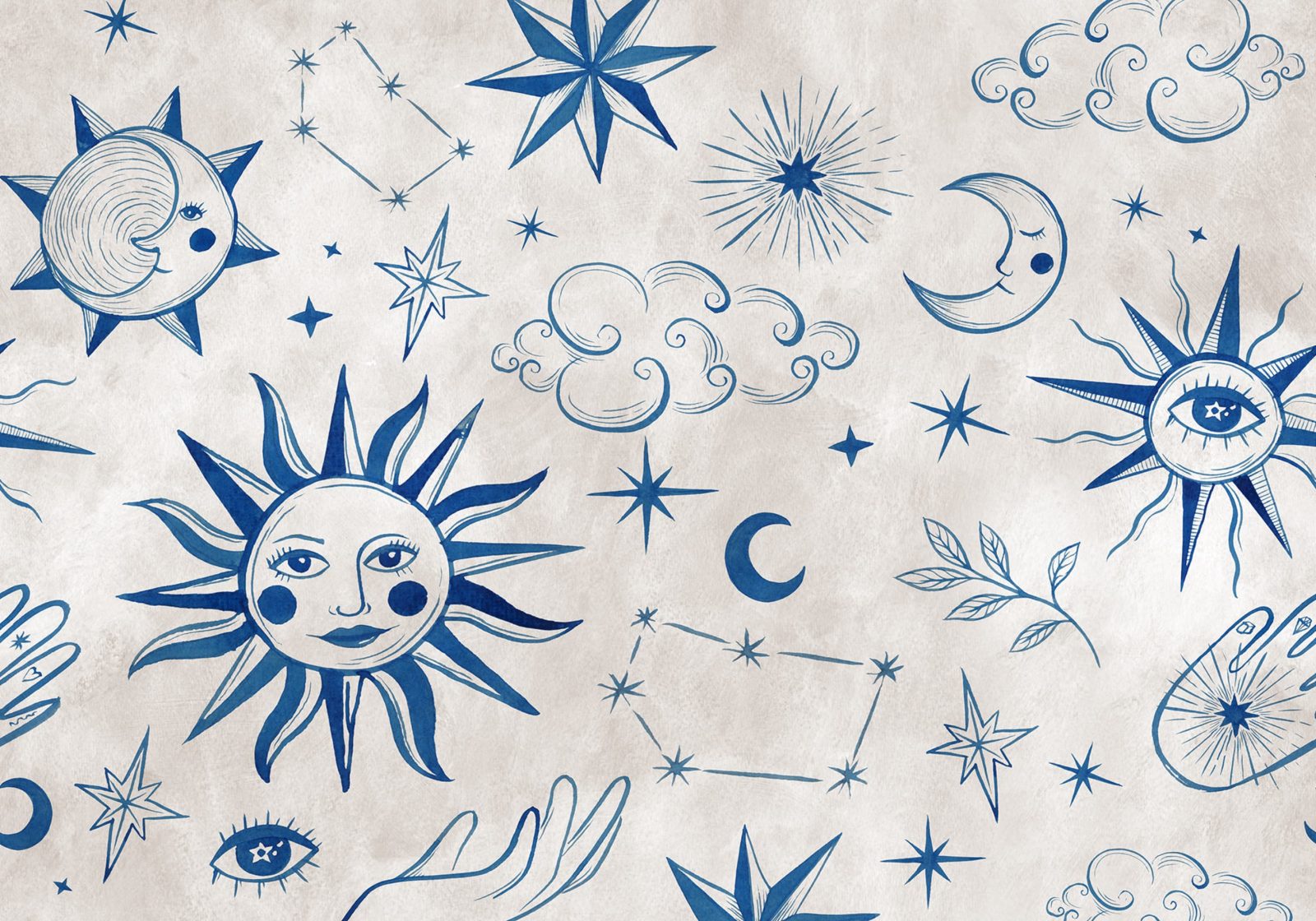 Astrology, Blue, Rebel Walls