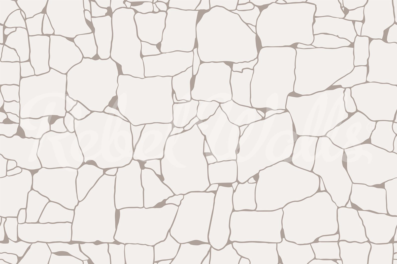 Rustic Grid, Warm White, Rebel Walls