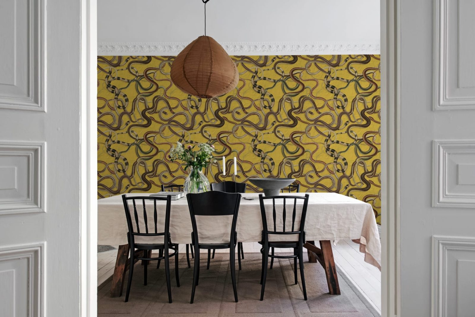 Snakey, Yellow, Rebel Walls 2