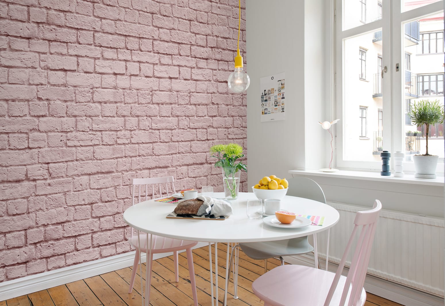Soft Bricks, Pink, Rebel Walls 2