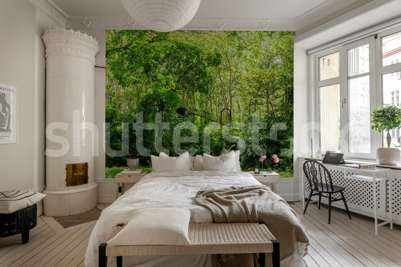 Summer Forest, Green, Rebel Walls 2
