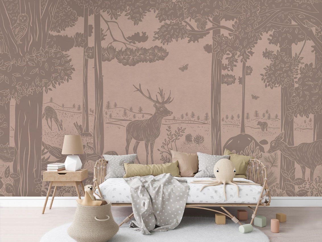 Monochrome Forest - Pink Vintage, Kikki Belle 3