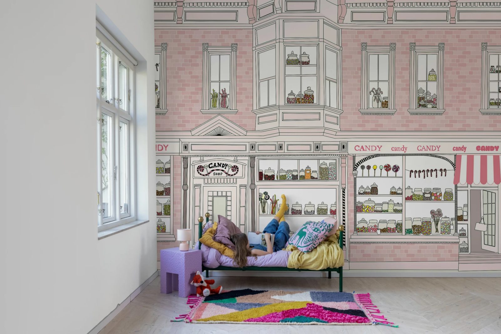 Candyshop, Pink, Rebel Walls 3