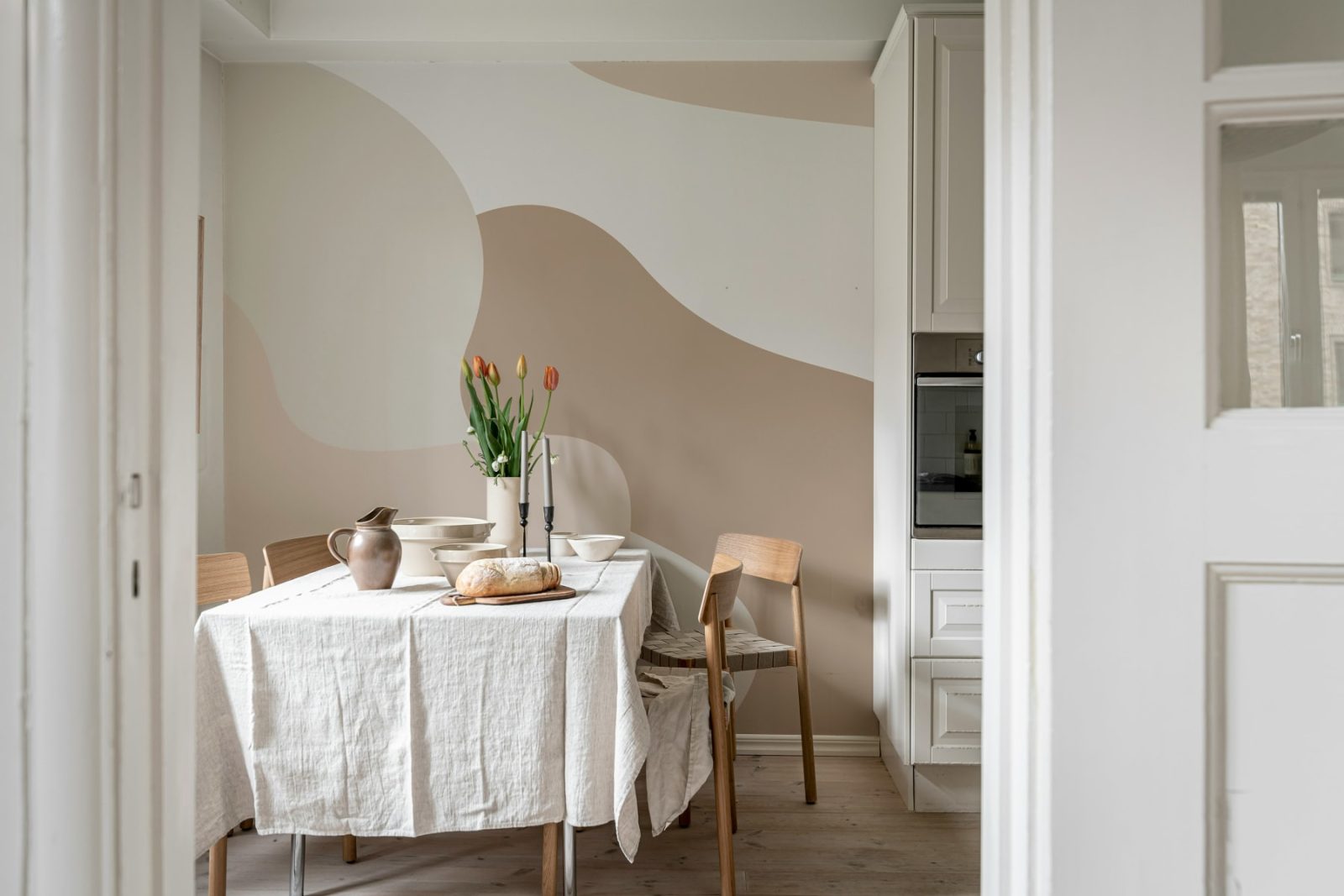 Soft Forms, Beige, Rebel Walls 2