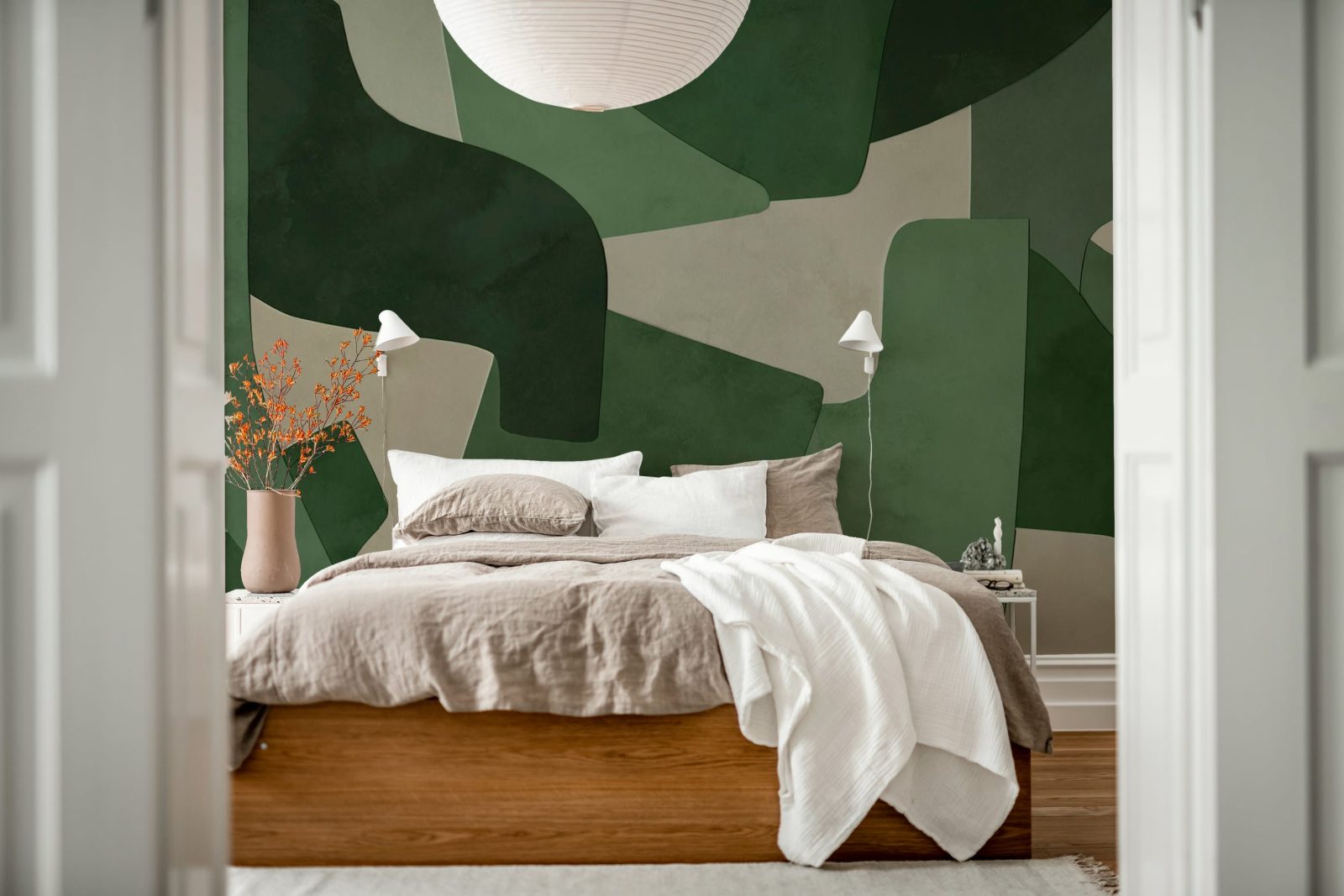 Serene Layers, Green, Rebel Walls 2