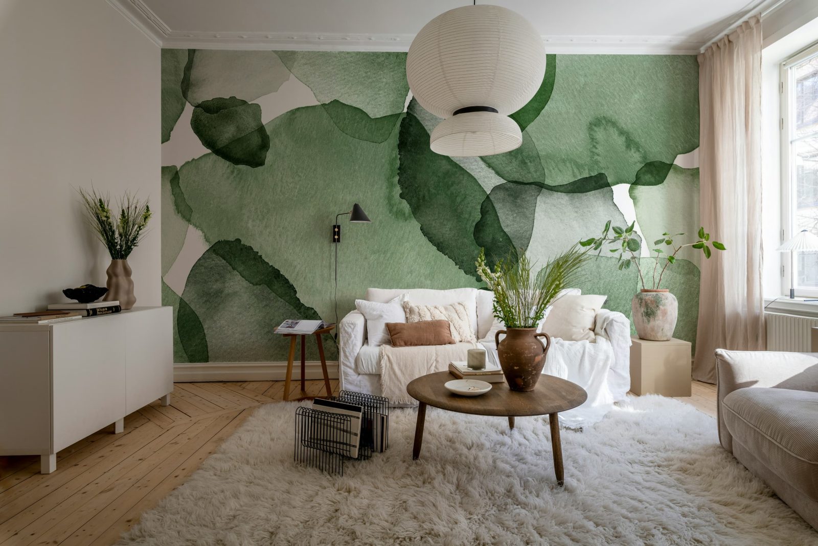 Shadow Petals, Green, Rebel Walls 2