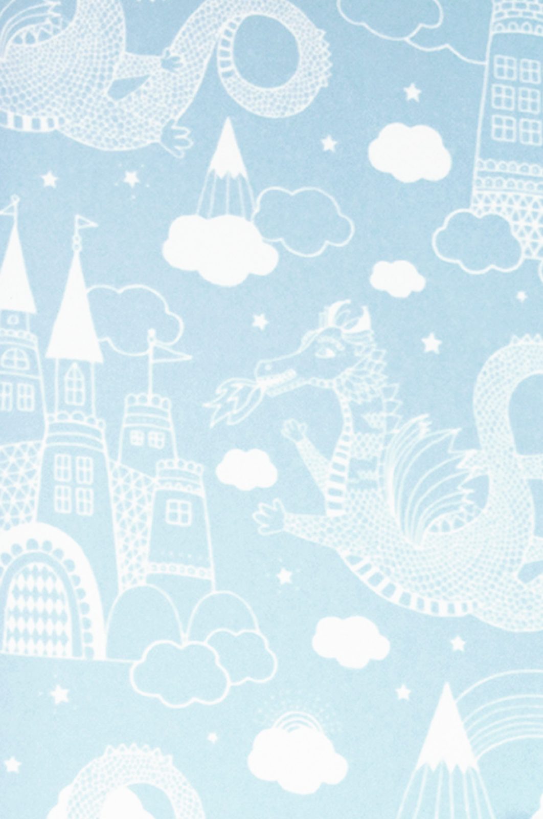 Dragon Sky, Light Blue, Majvillan