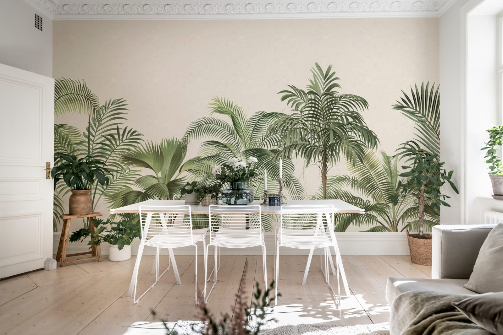Retro Jungle, Green, Rebel Walls 2