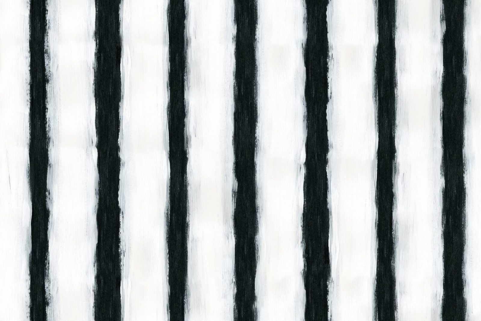 Painted Stripes, Black & White, Rebel Walls