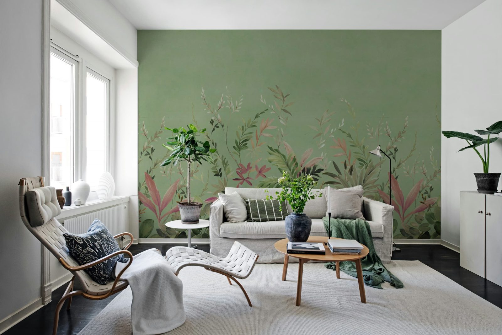 Jungle Meadow, Green, Rebel Walls 2