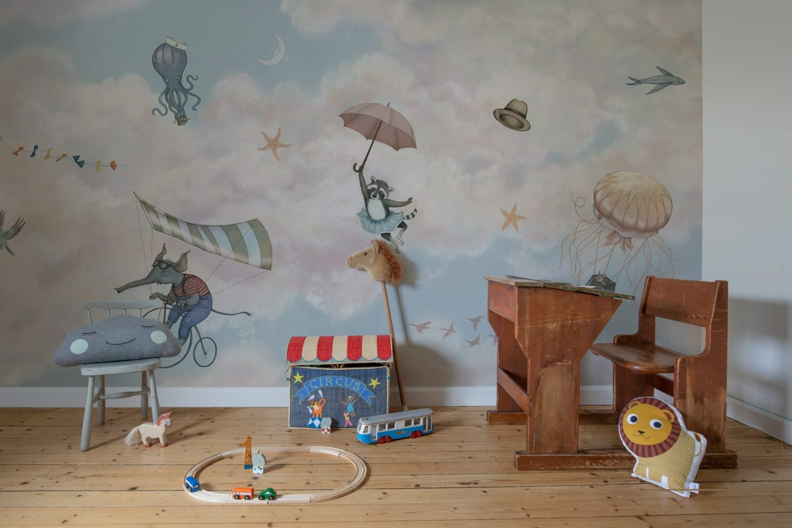 In the Clouds, Pink, Rebel Walls 2