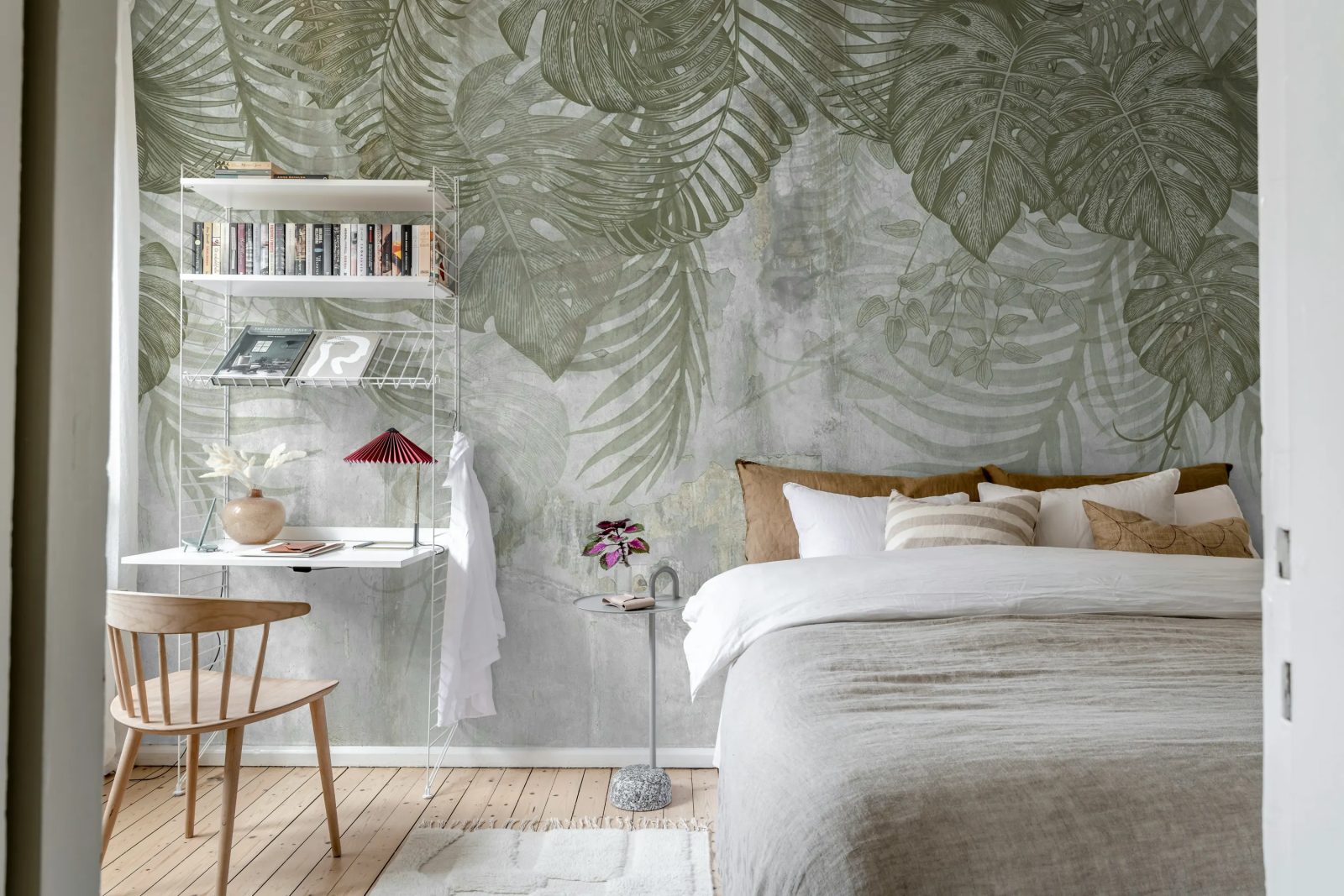 Monstera Wall, Green, Rebel Walls 3