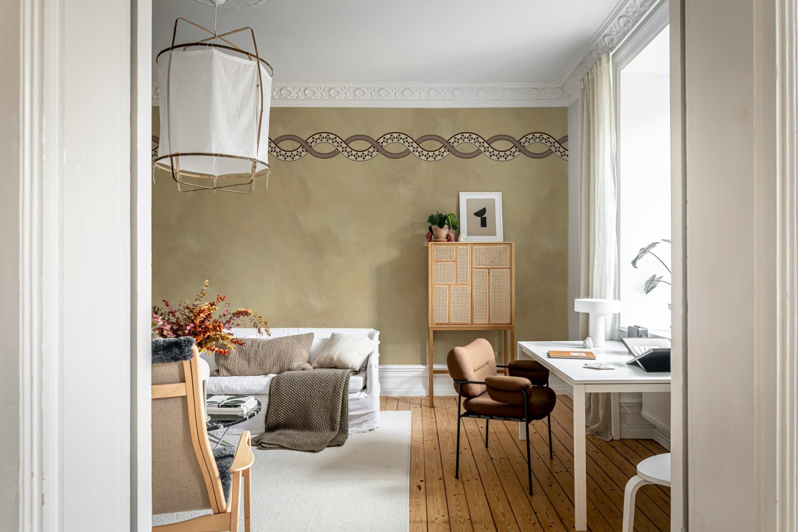 Ivory Braid, Beige, Rebel Walls 3
