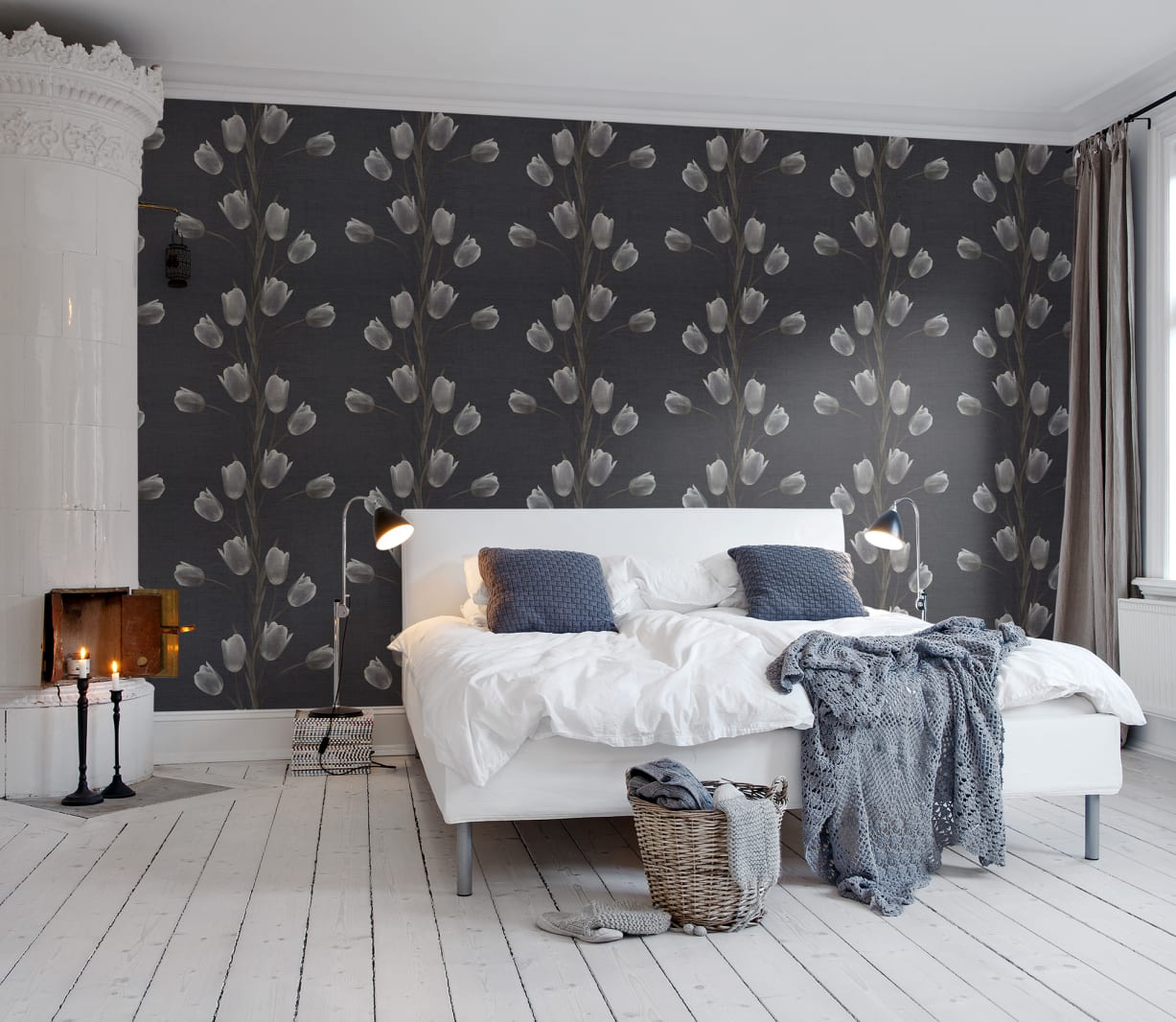 La Vie En Tulipe, Black, Rebel Walls 5