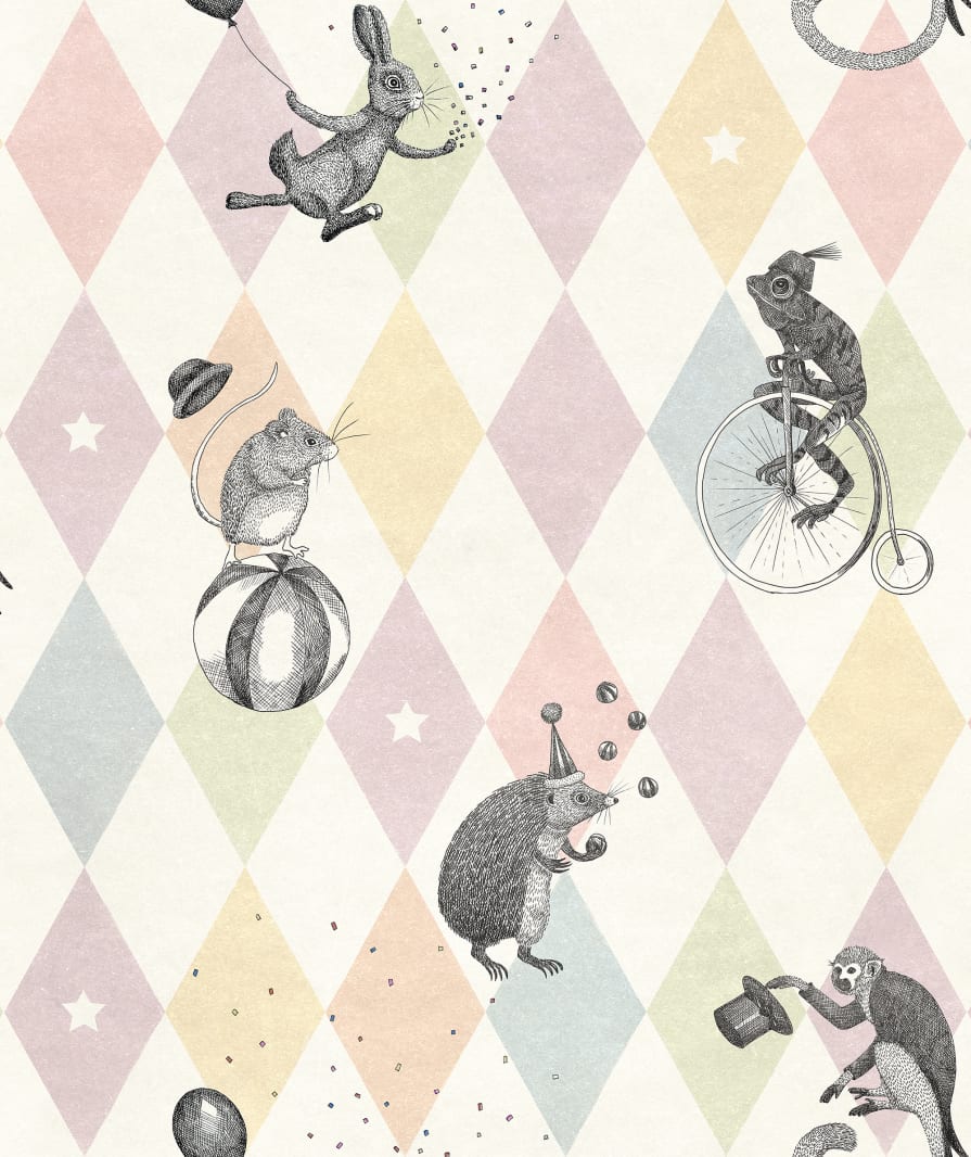 Circus Corner, Pastel, Rebel Walls