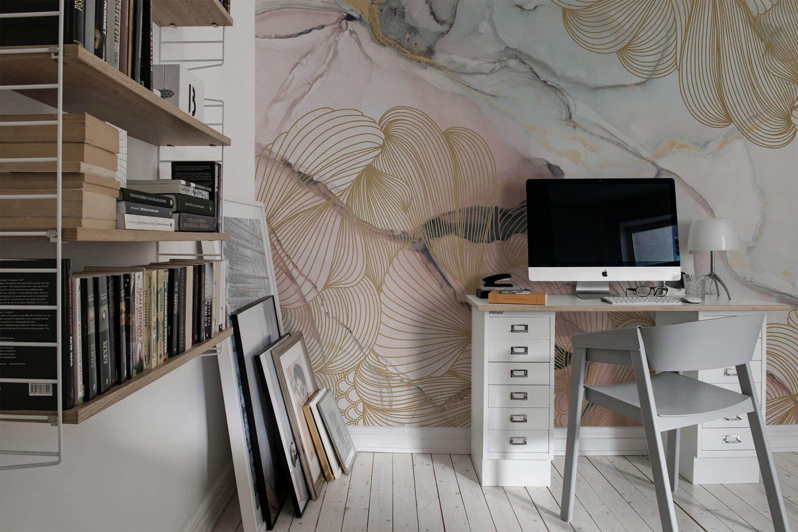 Opulence, Pink Marble, Rebel Walls 4