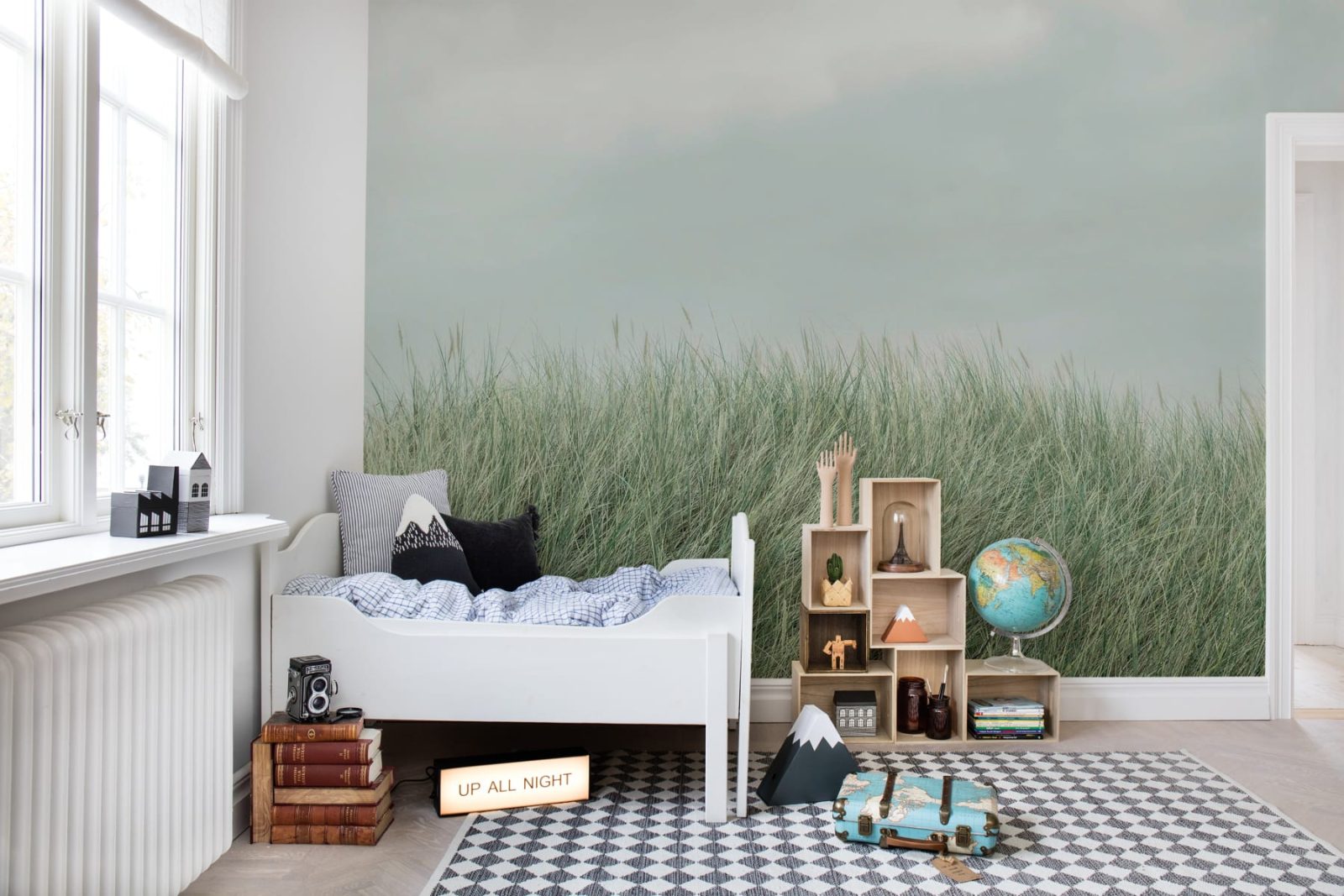 Scandinavian Reed, Green, Rebel Walls 3