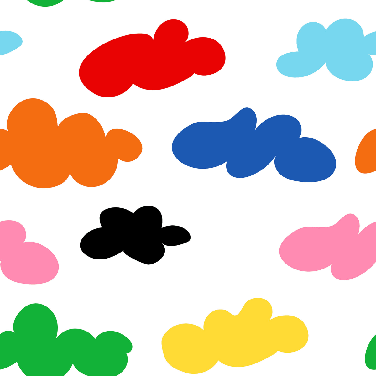 Cloudy, Rainbow, Rebel Walls